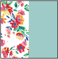 Flowers/Turquoise