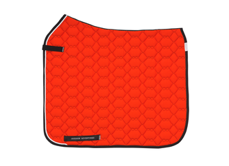 Orange Cotton Saddle Pad