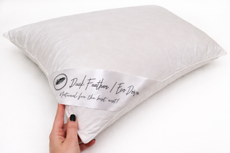 Duck Feather and Eco Down Pillow